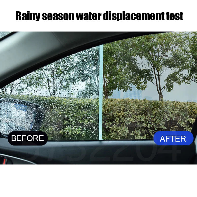 Nano Shield Rain Repellent Spray – Hydrophobic Car Glass Coating | Anti-Rain, Anti-Fog & Oil Film Remover