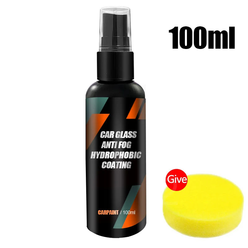 Nano Shield Rain Repellent Spray – Hydrophobic Car Glass Coating | Anti-Rain, Anti-Fog & Oil Film Remover