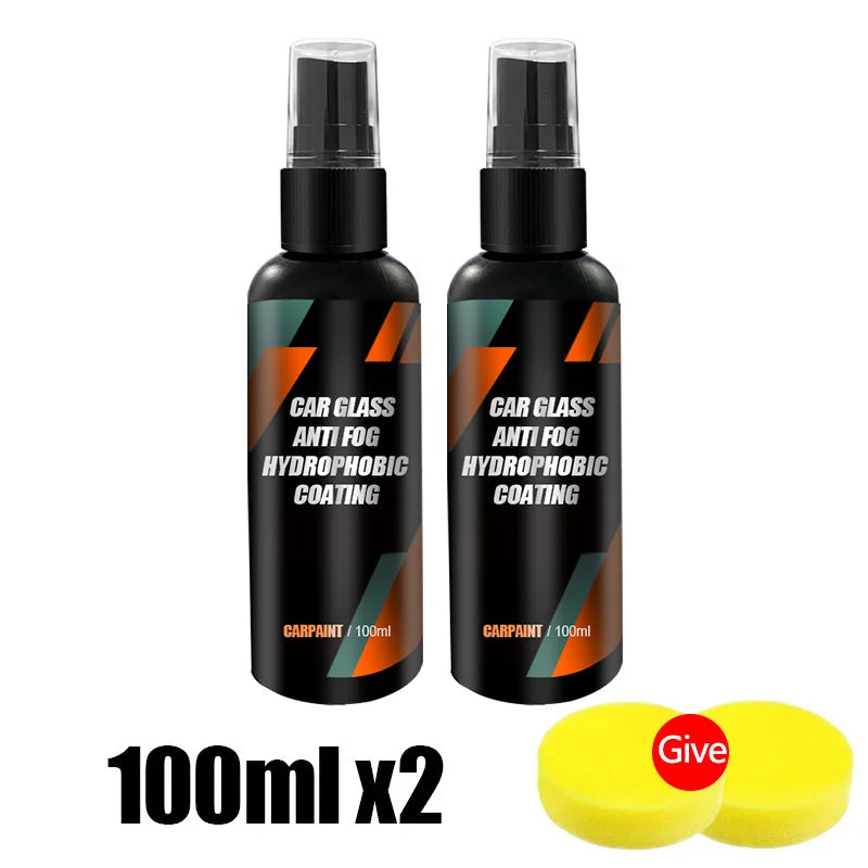 Nano Shield Rain Repellent Spray – Hydrophobic Car Glass Coating | Anti-Rain, Anti-Fog & Oil Film Remover