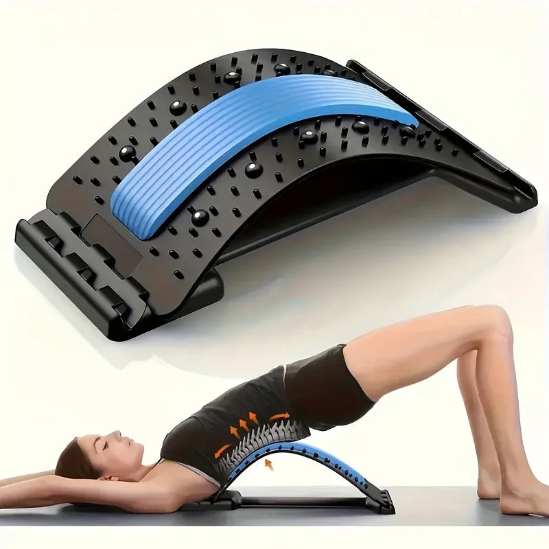 LumbarFlex Pro™ Adjustable Back Stretching Support