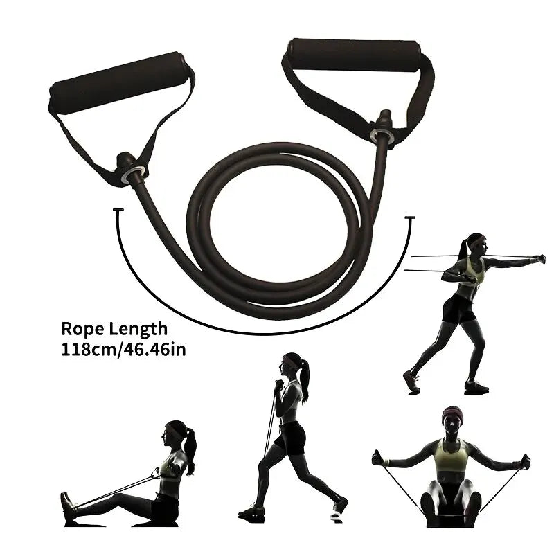Resistance Bands with Handles – Full‑Body Workout Bands for Men & Women | Strength Training Equipment for Home Gym